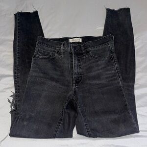 Madewell High Rise Skinny Jeans